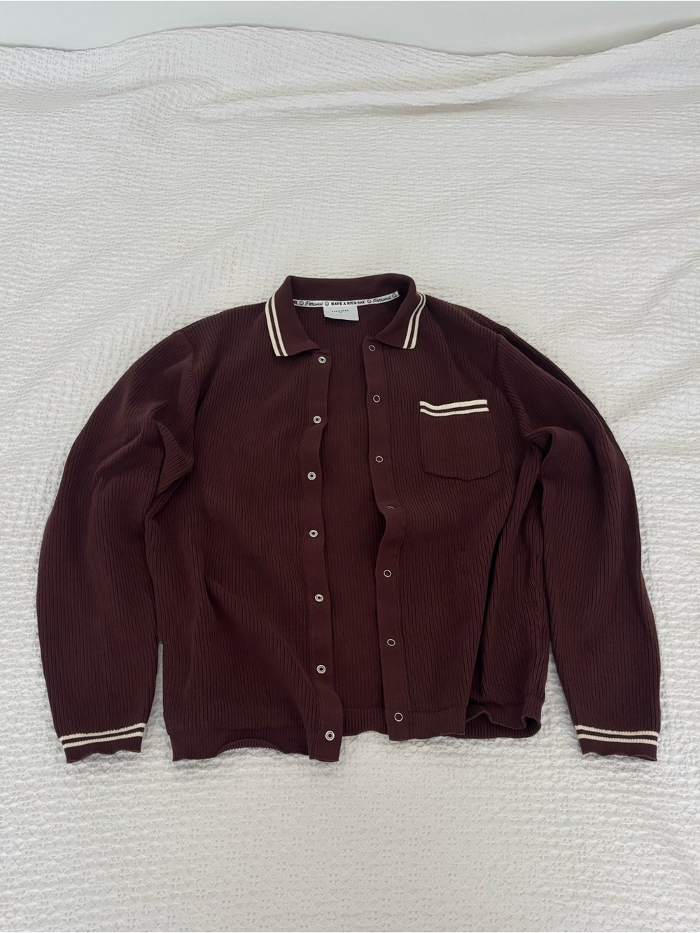 Percival - Men's Knit Polo Cardigan